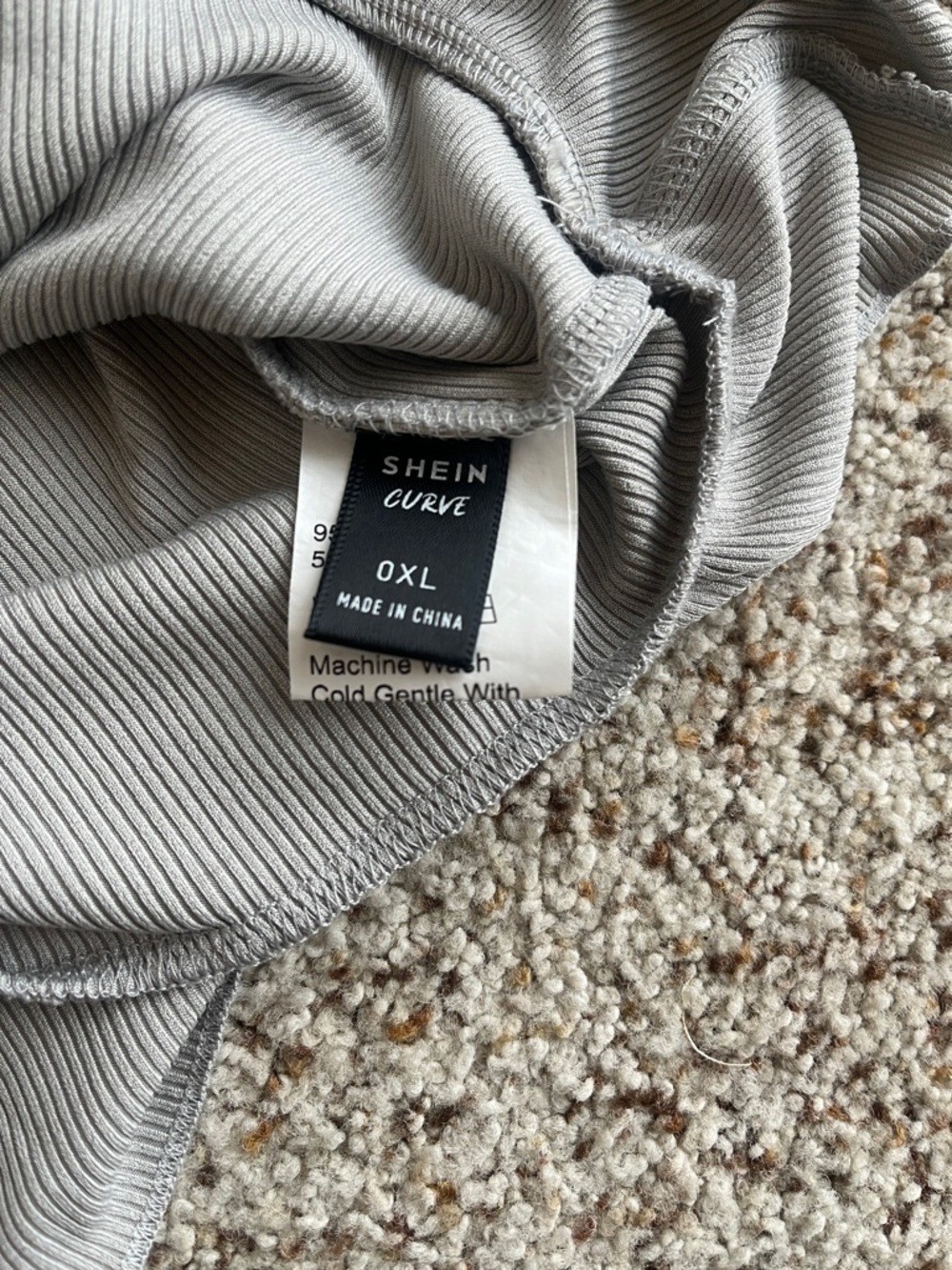 SHEIN Sage Ruffle Hem Button-Front Crop Tank - Picture 5 of 7